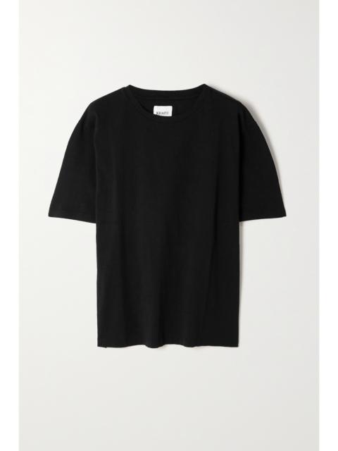 KHAITE Mae Cotton-jersey T-shirt