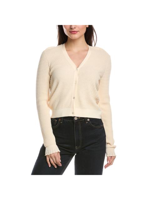 Theory Theory Lace Trim Cardigan