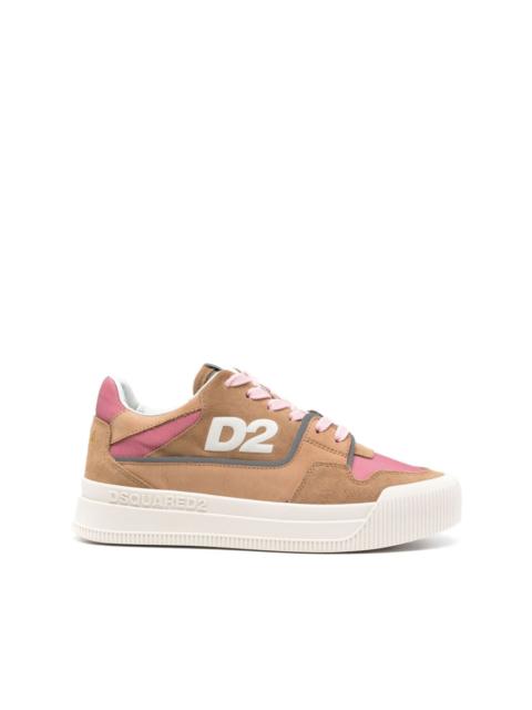 【D SQUARED2】Low Top Lace-Up Sneakers DSQUARED2 low-top lace-up sneakers | REVERSIBLE