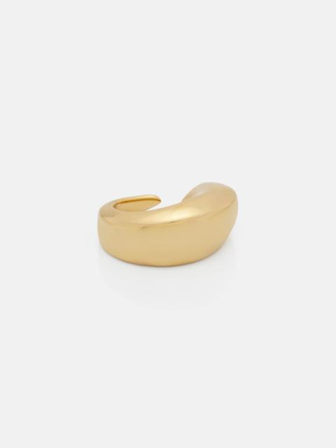 Bottega Veneta Prisma gold-plated sterling silver ring