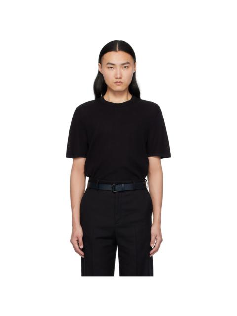 rag & bone Black Harvey Crewneck T-shirt