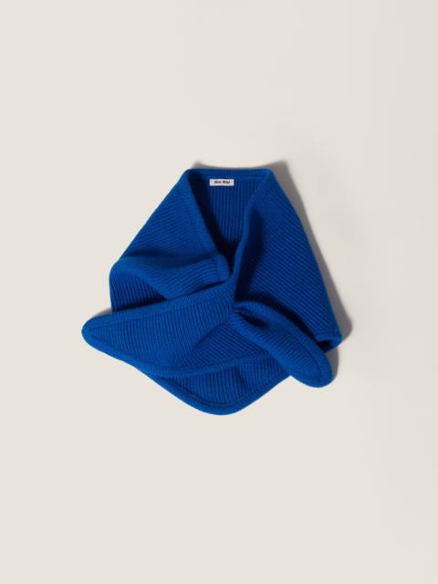 Miu Miu Wool and cashmere shawl