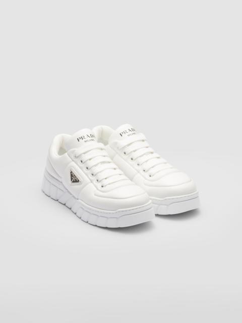 Padded nappa leather sneakers