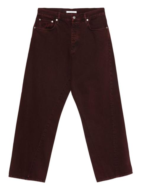 SUNFLOWER panelled jeans