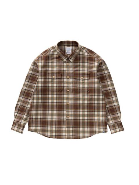 visvim LUMBER CHECK L/S BROWN