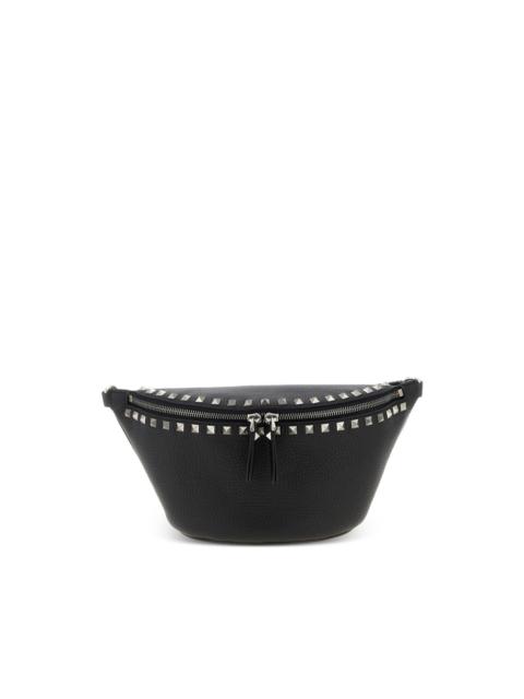 Rockstud leather belt bag