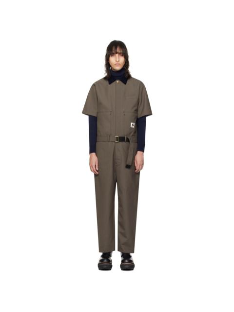 Taupe Carhartt WIP Edition Reversible Jumpsuit
