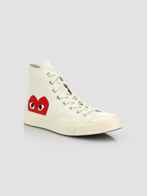 Comme des Garçons PLAY Men CdG PLAY x Converse Men's Chuck Taylor All Star High-Top Sneakers - Beige