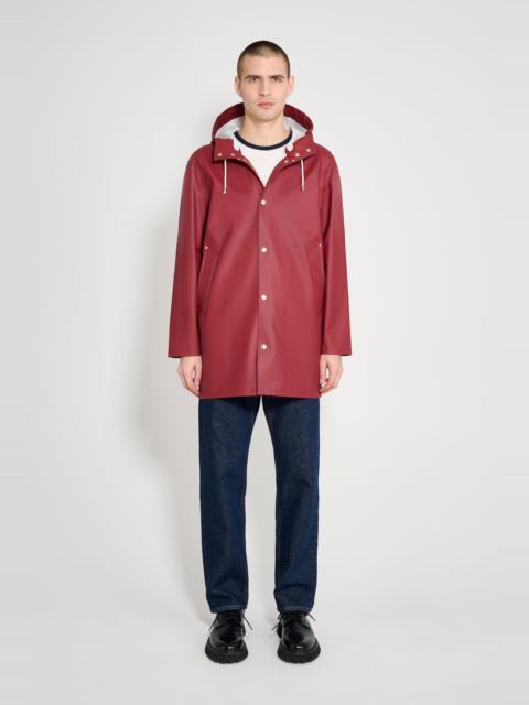 Stutterheim Stockholm Raincoat Burgundy