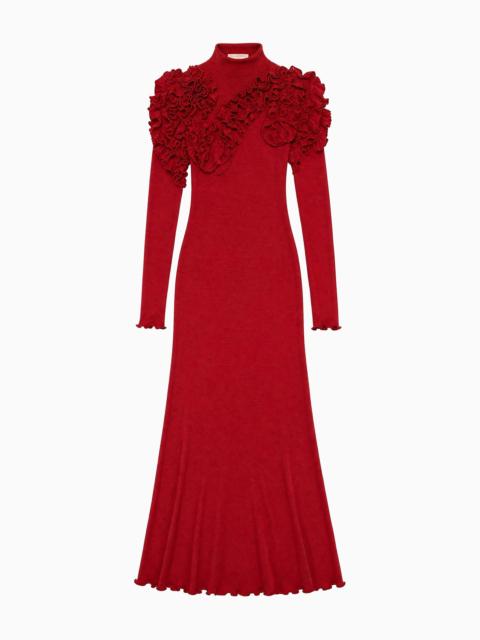ULLA JOHNSON Solene Long Sleeve Jersey Dress