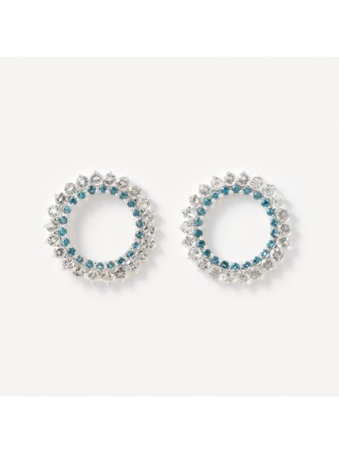 TOUS Earrings in white gold with topaz TOUS ATELIER