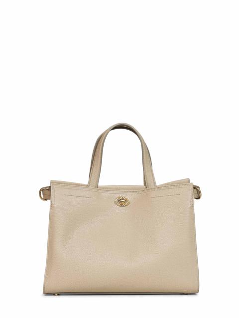Burberry Beige Cotswolds leather tote bag