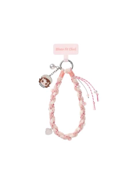 POP MART Pop Mart Baby Molly Winter Fit Check Series Cute Rosy Cheek Lanyard
