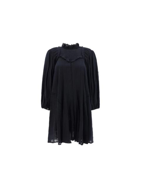 Isabel Marant Étoile Isabel Marant Etoile Isma Dress Black Cotton Viscose
