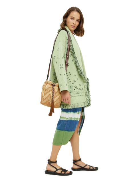 Alanui Bandana Jacquard Cardigan