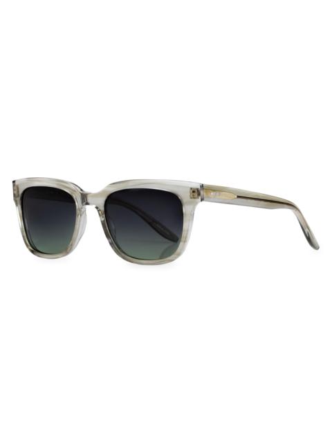 BARTON PERREIRA Men's Chisa 52MM Rectangular Sunglasses - Grey