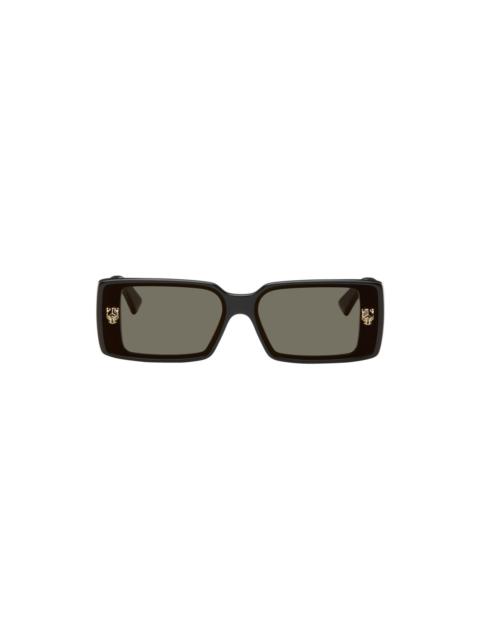 Black 'Panthère de Cartier' Sunglasses