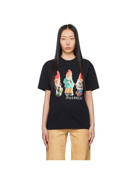 JW Anderson Black Gnome Trio T-Shirt