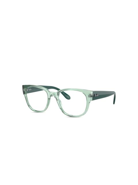 Ray-Ban transparent glasses