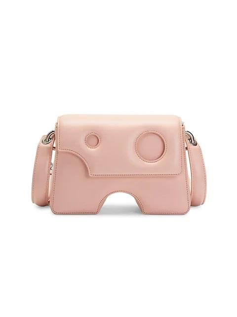 Off-White Burrow Leather Crossbody Bag