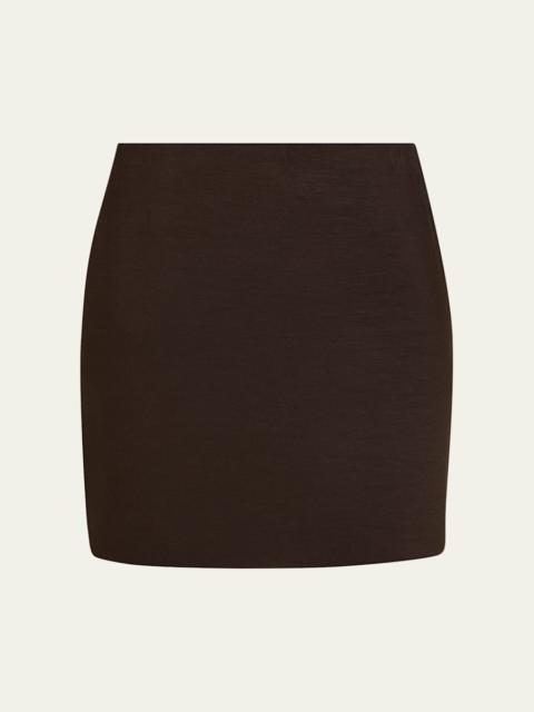 MARIE ADAM-LEENAERDT Straight Mini Skirt