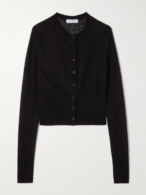 Alaïa Mohair-blend Cardigan