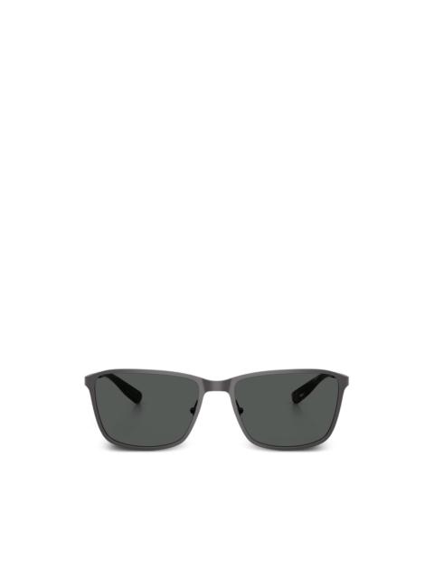 Brooks Brothers rectangle-frame sunglasses