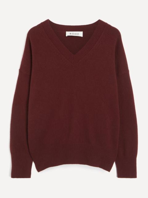 RÓHE V-neck Knitted Jumper
