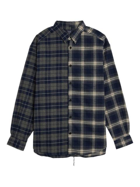 Comme des Garçons Homme check-pattern button-fastening shirt