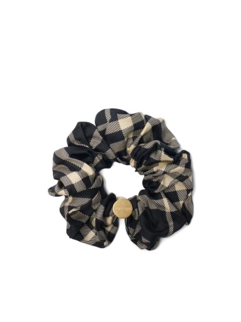 Burberry checked scrunchie