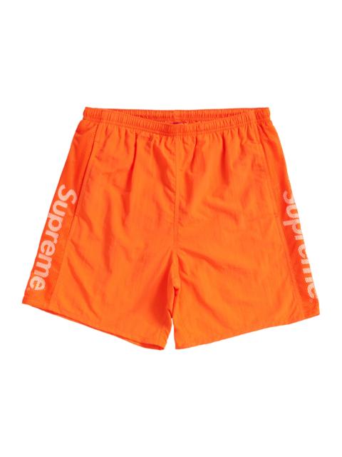 Supreme Supreme Mesh Panel Water Short Orange