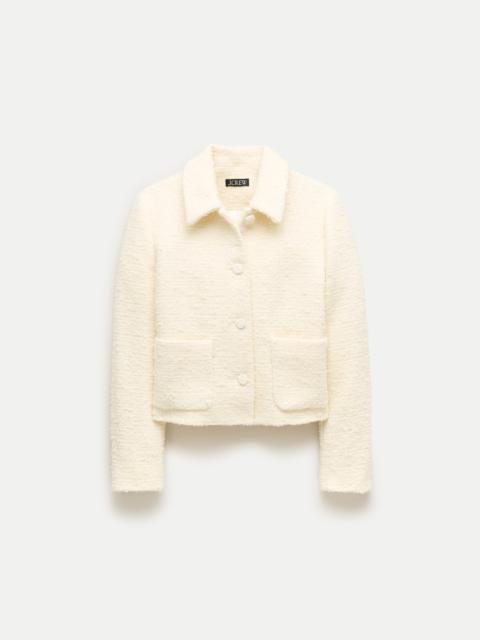 J.CREW Cropped lady jacket in tweed