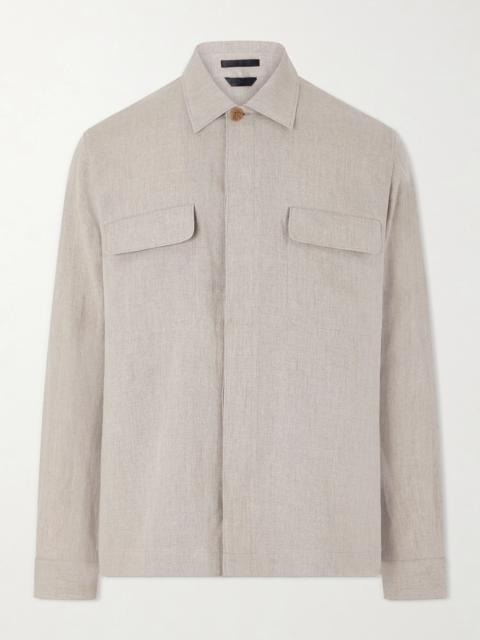 Sunspel Linen Overshirt