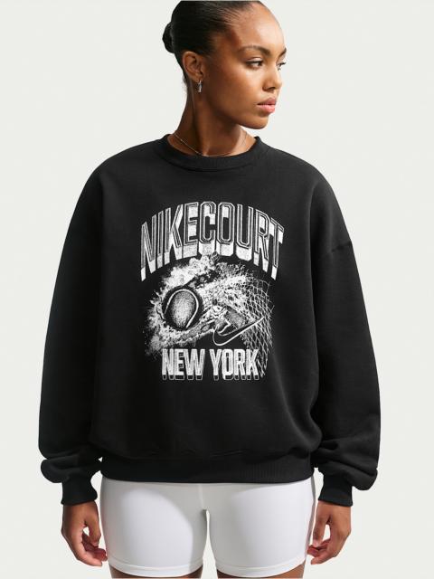 Nike Nike Studio Fleece Medium Weight Women's Oversized Graphic Crew