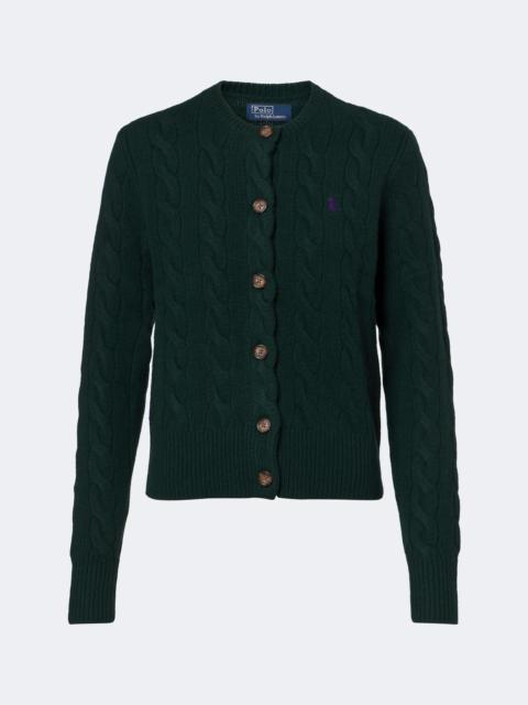 Polo Ralph Lauren Cable-knit wool and cashmere cardigan