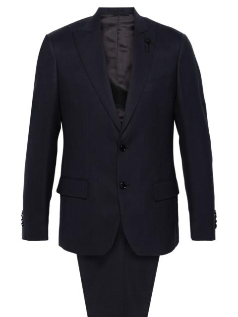 LARDINI single-breasted wool suit