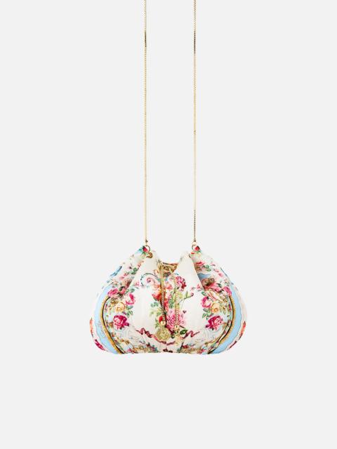 CAMILLA DRAWSTRING POUCH BAG WITH CHAIN STRAP TORERO LIBERTINE