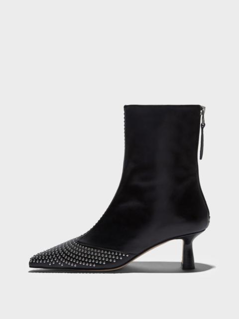 Aeyde Sila Mini Stud Leather Boots