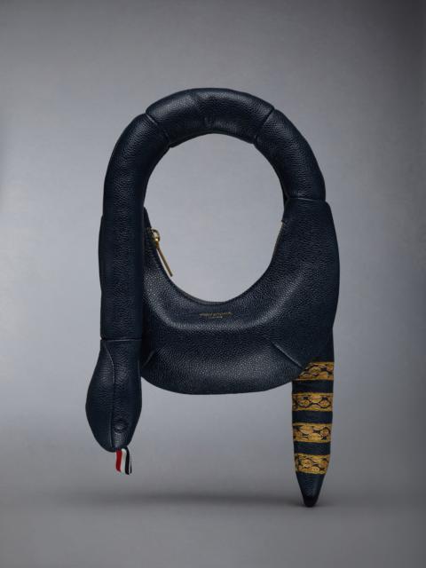Thom Browne LUNAR NEW YEAR PEBBLE GRAIN 4-BAR SNAKE BAG