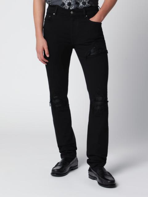 AMIRI Ripped skinny cotton jeans in black