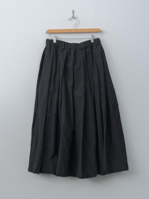 Bergfabel Matilde Skirt - Black Stripe Wool