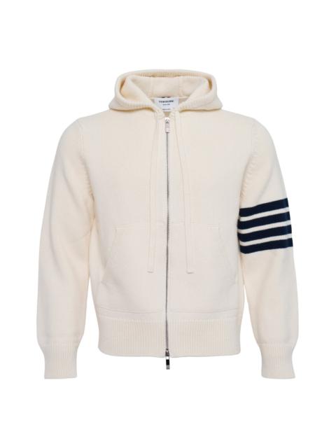 Thom Browne Hector Icon Jersey Intarsia Zip Top