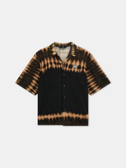 AMIRI MA PATCH TIE DYE KNIT SHIRT