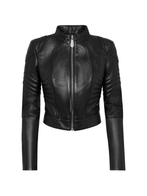 leather jacket