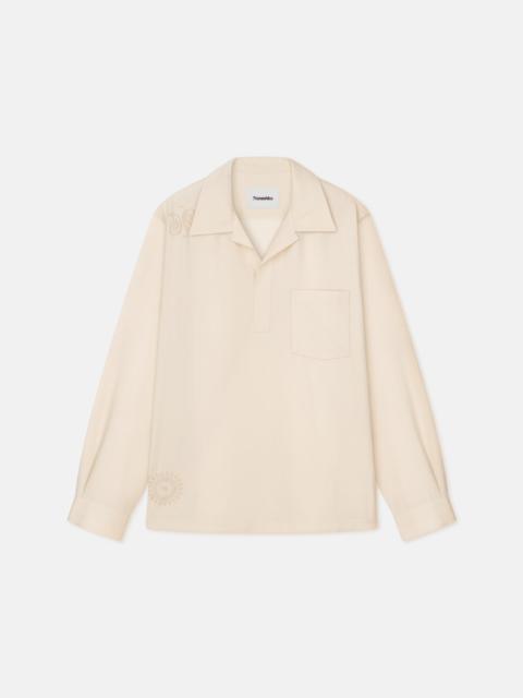 Nanushka Slub Shirting Top