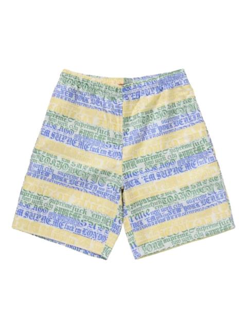 Supreme Cities Jacquard shorts