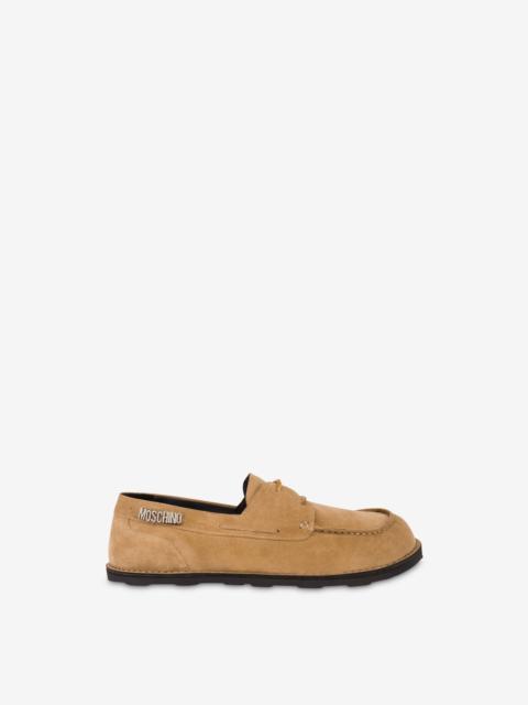 Moschino SUEDE LOAFERS