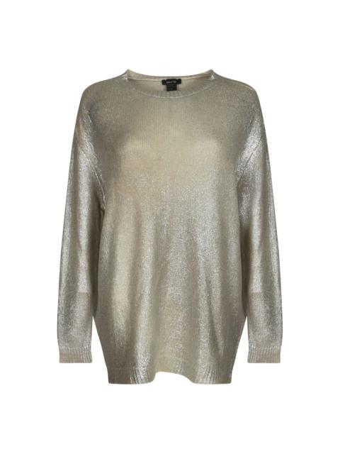 Avant Toi metallic sweater