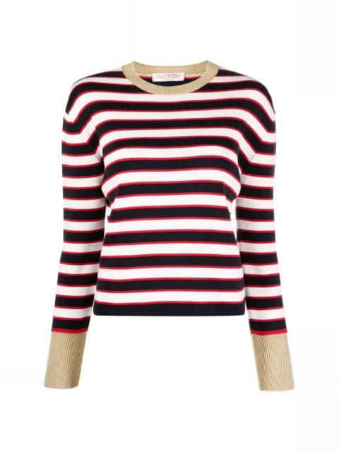 striped cotton jumper
