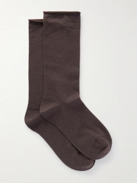 Brunello Cucinelli Cashmere-blend Socks